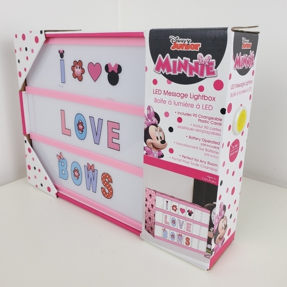 Disney Minnie Junior led message lightbox 90 cards - Picture 4 of 14